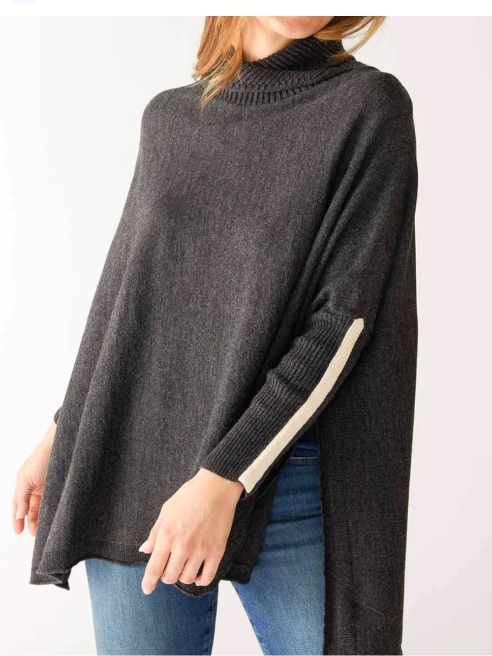 Anthropologie Mersea Newport Sweater Storm Sea Salt One Size $118
